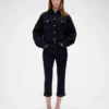 GAP × Victoria Beckham Capri-Jeans med lav midje