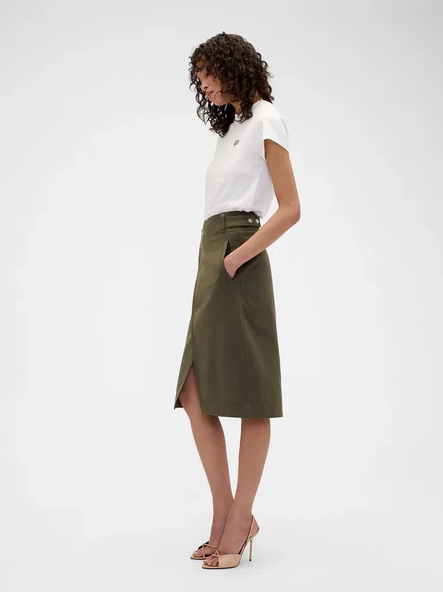 GAP × Victoria Beckham cargoskjørt