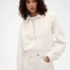 GAP × Victoria Beckham denimskjorte med glidelås