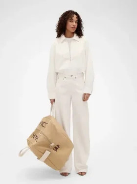 GAP × Victoria Beckham denimskjorte med glidelås