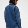 GAP × Victoria Beckham denimskjorte med glidelås