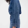 GAP × Victoria Beckham denimskjorte med glidelås