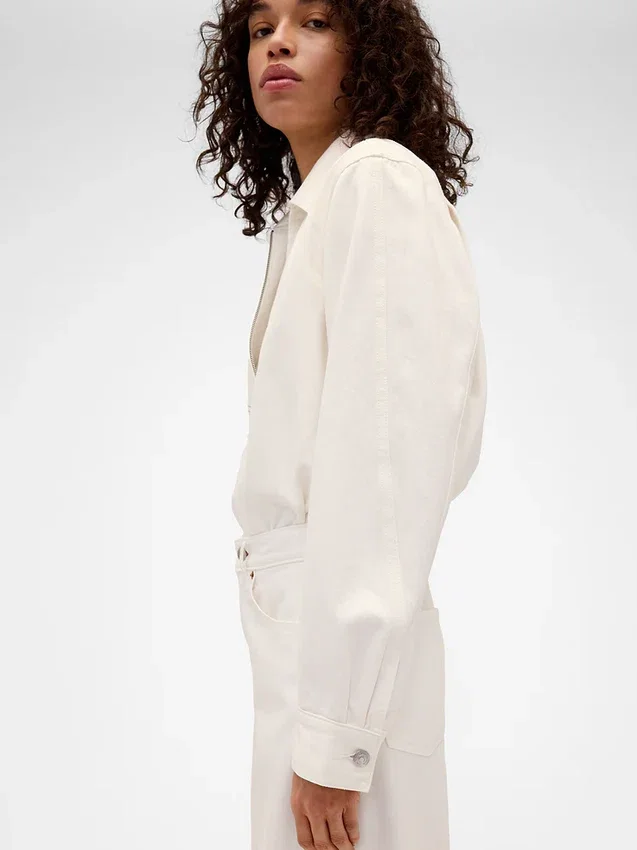 GAP × Victoria Beckham denimskjorte med glidelås