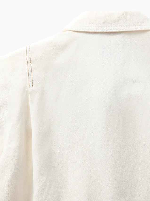 GAP × Victoria Beckham denimskjorte med glidelås