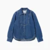 GAP × Victoria Beckham denimskjorte med glidelås