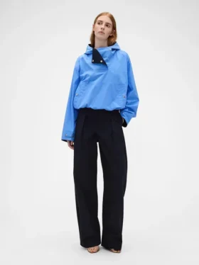 GAP × Victoria Beckham høyt sittende plisserte bukser med buet snitt