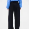 GAP × Victoria Beckham høyt sittende plisserte bukser med buet snitt
