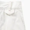 GAP × Victoria Beckham høyt sittende plisserte bukser med buet snitt