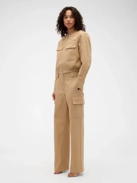 GAP × Victoria Beckham høytaljede cargobukser
