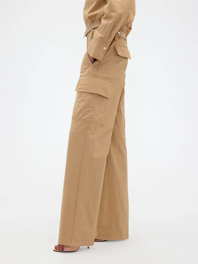 GAP × Victoria Beckham høytaljede cargobukser