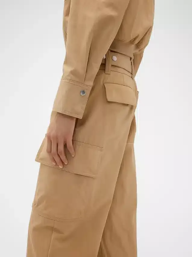 GAP × Victoria Beckham høytaljede cargobukser