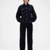 GAP × Victoria Beckham høytaljede, rette Jeans