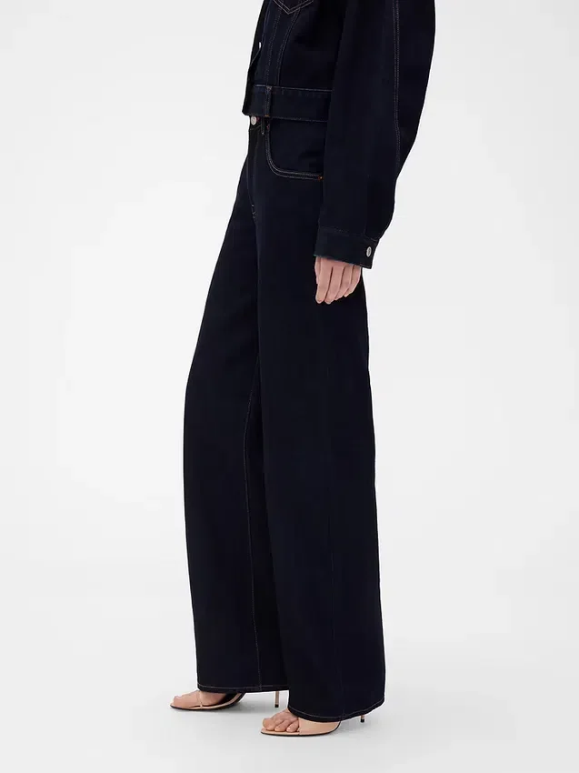 GAP × Victoria Beckham høytaljede, rette Jeans