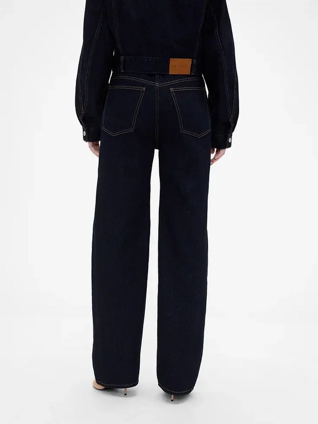 GAP × Victoria Beckham høytaljede, rette Jeans