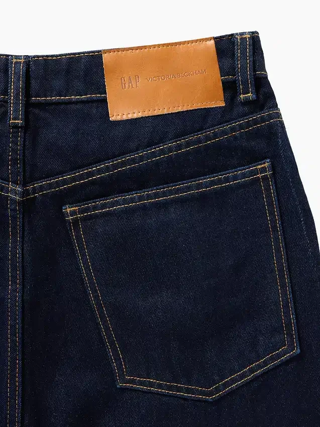 GAP × Victoria Beckham høytaljede, rette Jeans