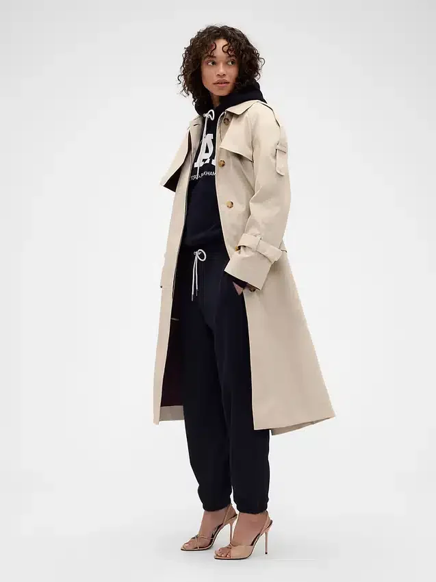 GAP × Victoria Beckham Joggebukse i tykk fransk frotté