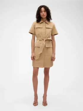GAP × Victoria Beckham minikjole i mac-stil