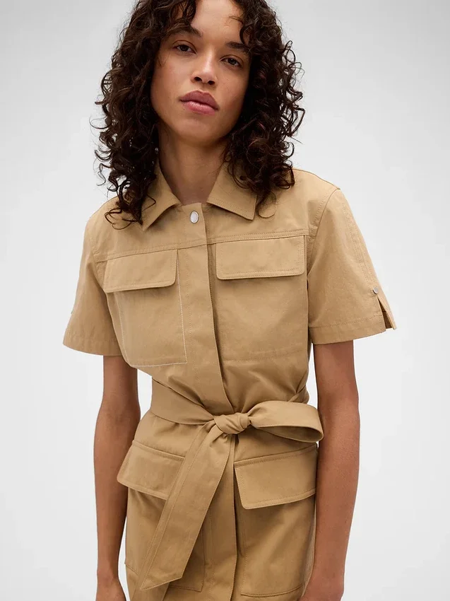 GAP × Victoria Beckham minikjole i mac-stil