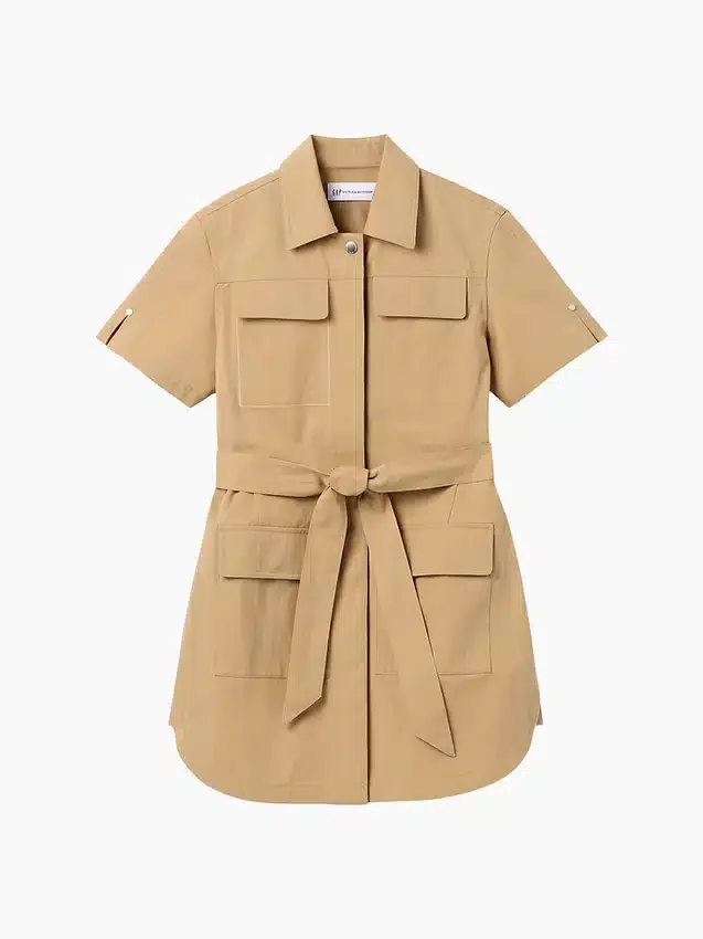 GAP × Victoria Beckham minikjole i mac-stil