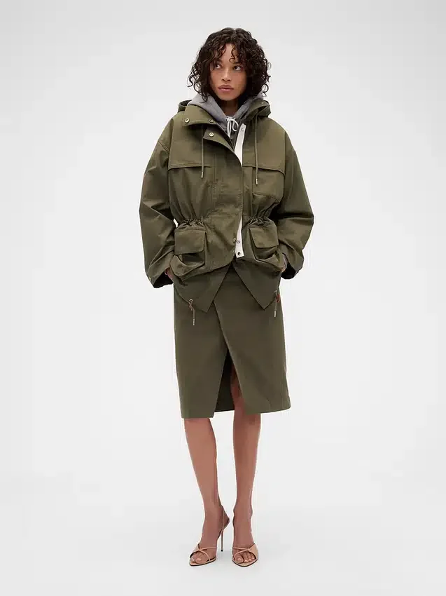 GAP × Victoria Beckham parkasjakke