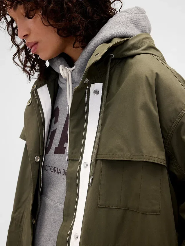 GAP × Victoria Beckham parkasjakke