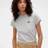 Gap × Victoria Beckham T-skjorte i økologisk bomull med logo