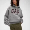 GAP × Victoria Beckham tykk hoodie i fransk frotté