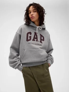 GAP × Victoria Beckham tykk hoodie i fransk frotté