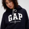 GAP × Victoria Beckham tykk hoodie i fransk frotté