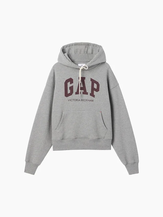 GAP × Victoria Beckham tykk hoodie i fransk frotté