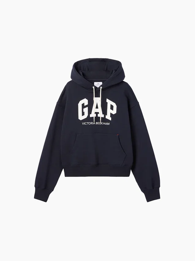 GAP × Victoria Beckham tykk hoodie i fransk frotté