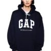 GAP × Victoria Beckham tykk hoodie i fransk frotté