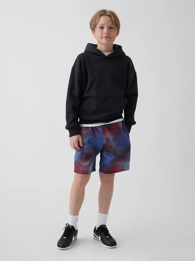 GapFit 6" resirkulerte mesh-shorts for barn