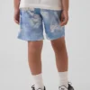 GapFit 6" resirkulerte mesh-shorts for barn