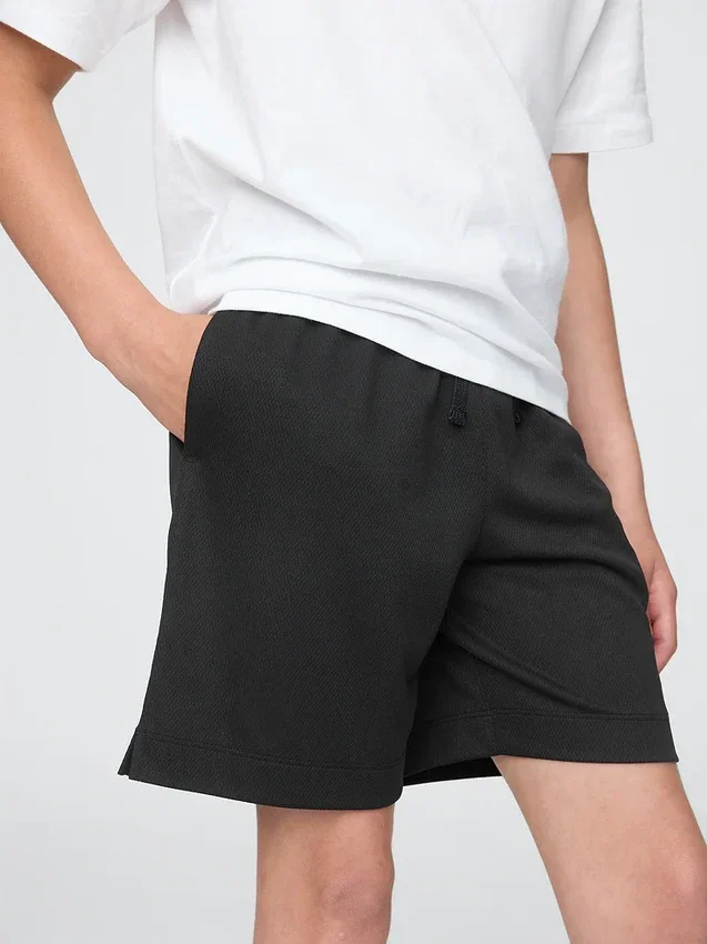 GapFit 6" resirkulerte mesh-shorts for barn