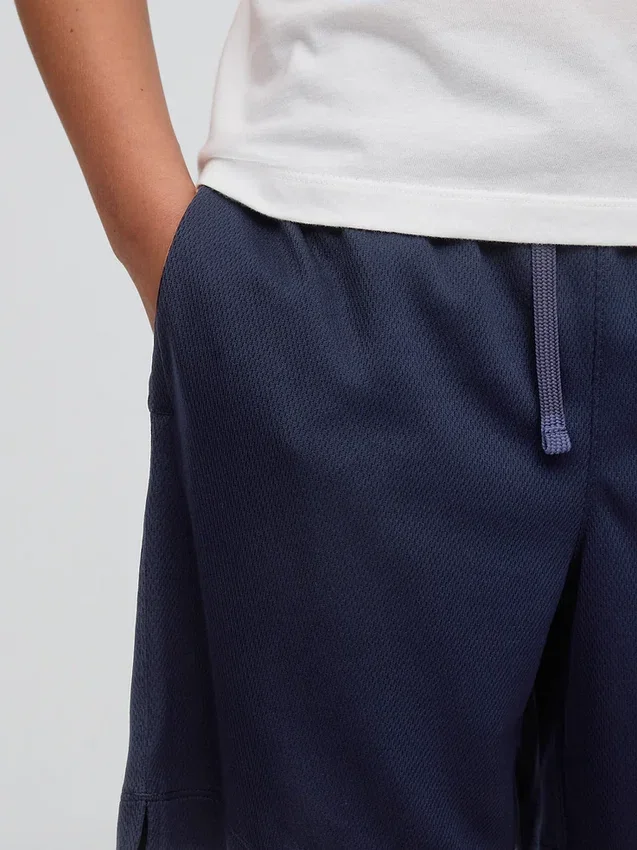 GapFit 6" resirkulerte mesh-shorts for barn