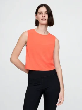 GapFit Breathe kort muskel-tanktop