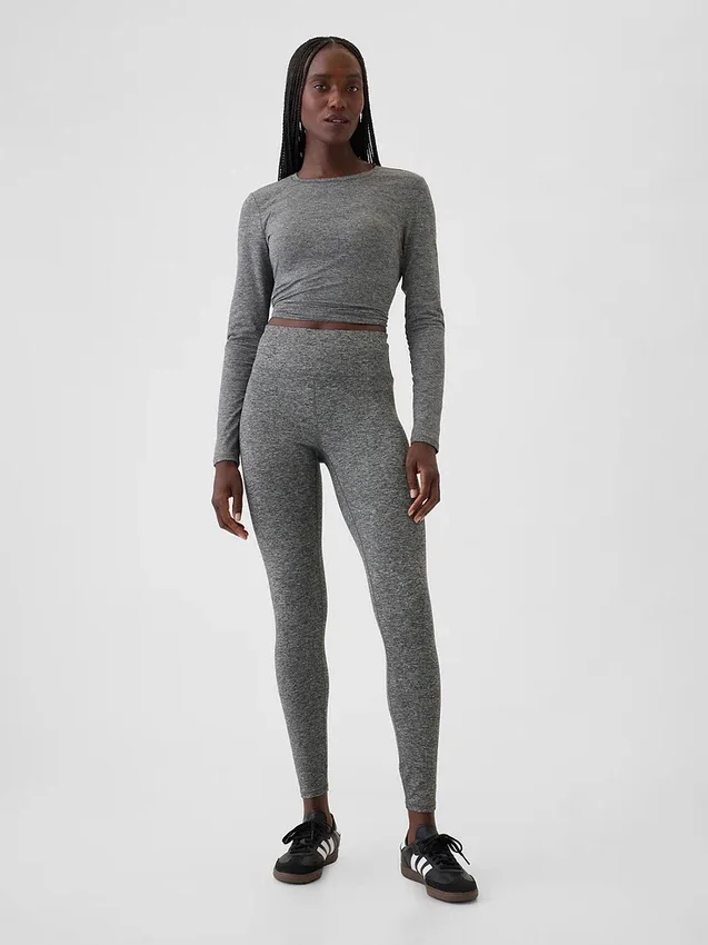GapFit glatt jersey-T-skjorte
