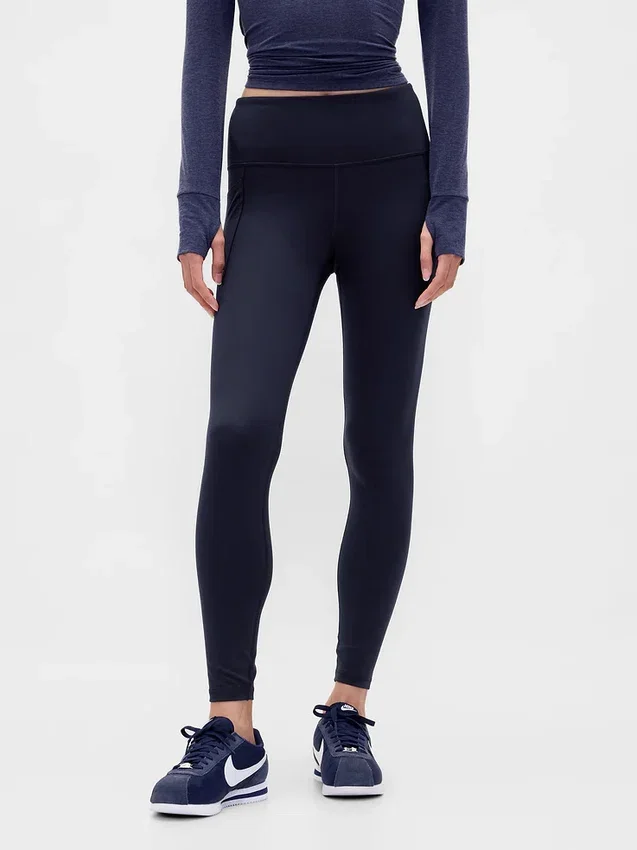 GapFit High Rise Power leggings i full lengde