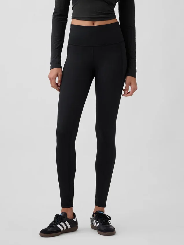 GapFit High Rise Power leggings i full lengde