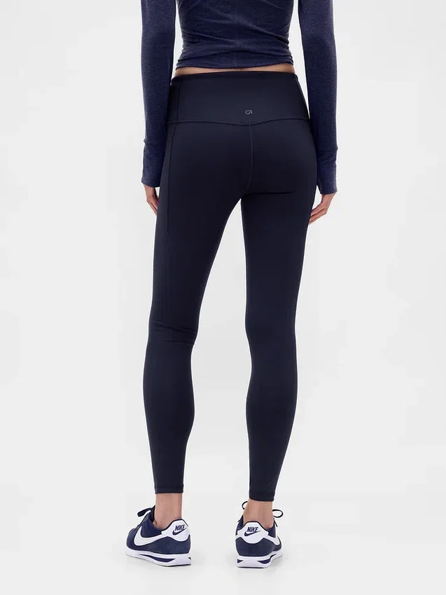 GapFit High Rise Power leggings i full lengde