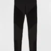 GapFit leggings med høy midje, strukturert stripe og Sculpt-kompresjon