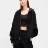 GapFit oversized hettegenser med glidelås