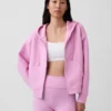 GapFit oversized hettegenser med glidelås