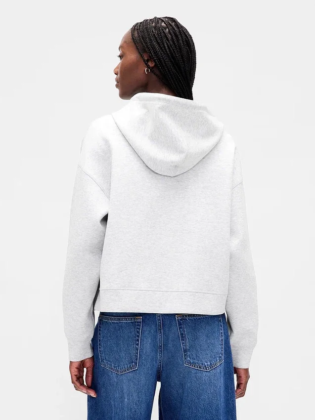 GapFit oversized hettegenser med glidelås