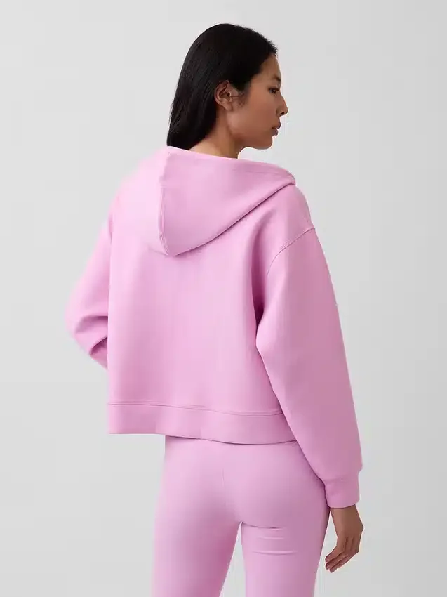 GapFit oversized hettegenser med glidelås