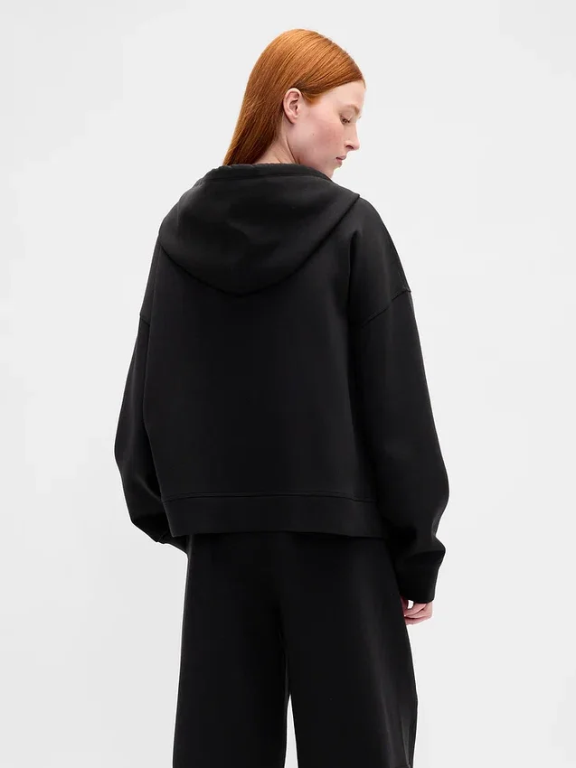 GapFit oversized hettegenser med glidelås