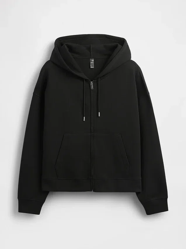 GapFit oversized hettegenser med glidelås