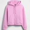 GapFit oversized hettegenser med glidelås