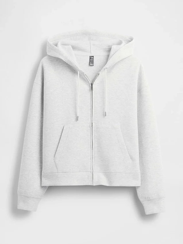 GapFit oversized hettegenser med glidelås